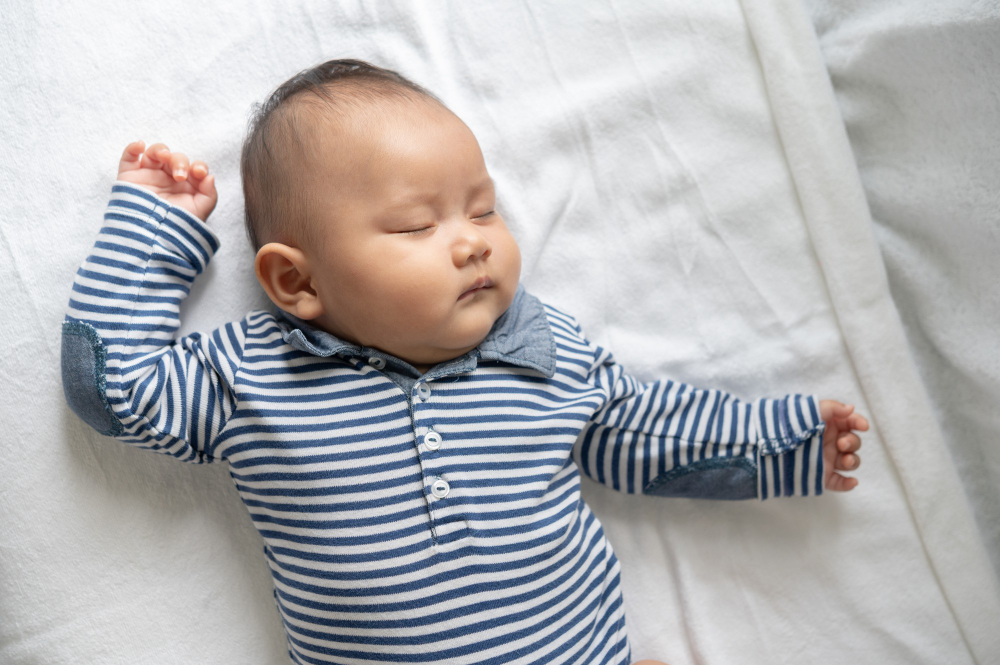 Peaceful Slumber of a Baby